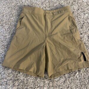 Boys Athletic Works Tan Hybrid Shorts NWOT Size L 10-12